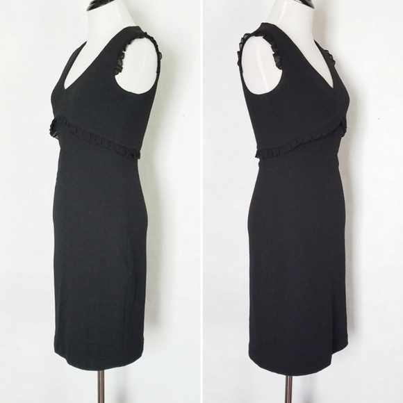 Karl Lagerfeld Form Fitting Sleeveless Dress - Picture 3 of 7